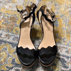 Staccato platform sandals